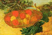 Vincent Van Gogh Still Life with Oranges, Lemons and Gloves USA oil painting artist